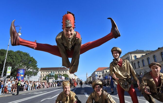 190. Münchner Oktoberfest - Trachtenumzug