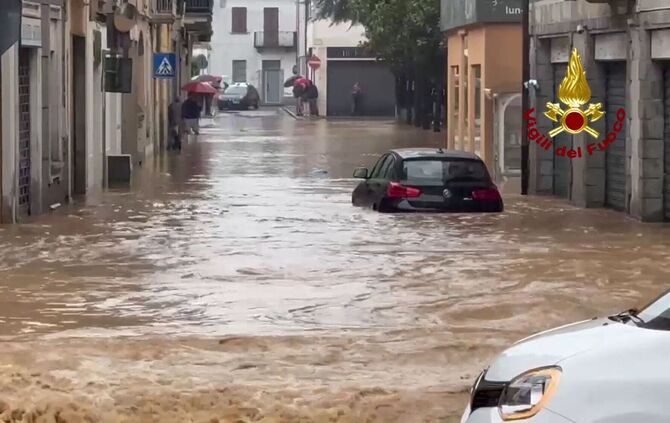 Unwetter in Italien: Viele Straßen überschwemmt