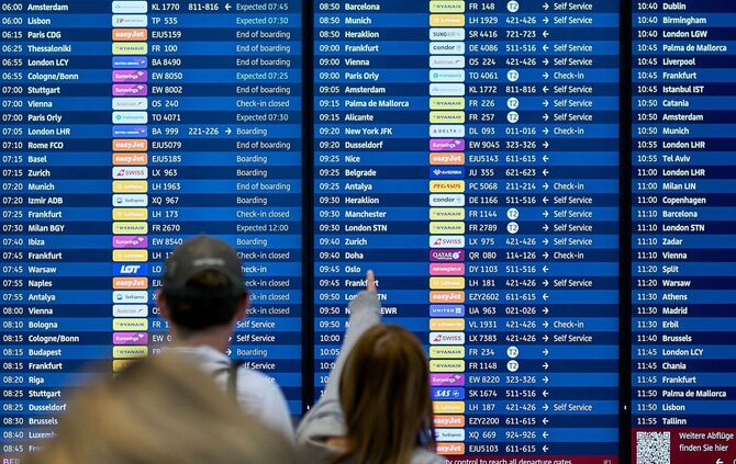 Nach dem Cyberangriff an europäischen Airports - Berlin
