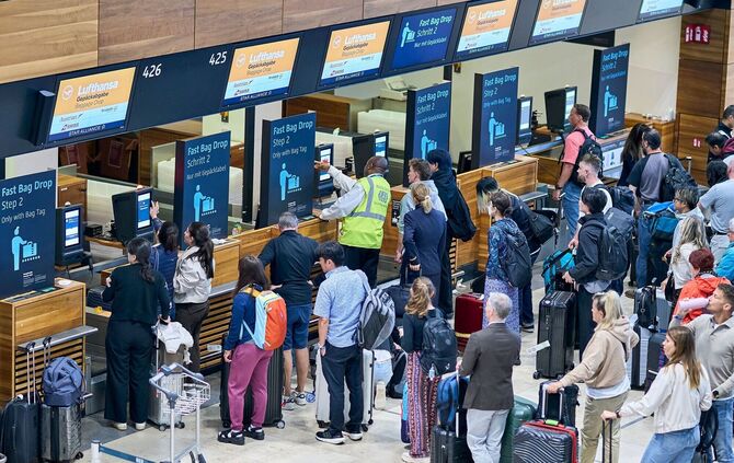 Nach dem Cyberangriff an europäischen Airports - Berlin