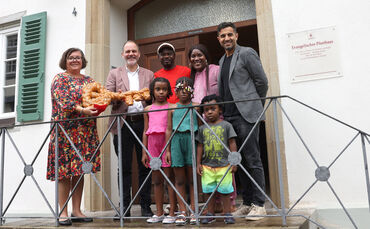 Familie aus Kamerun