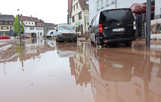 Rudersberg Hochwasser