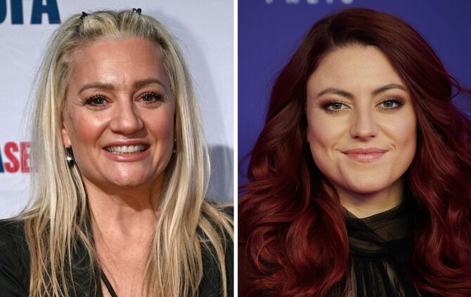 Sängerin Juliette Schoppmann und Comedienne Tahnee