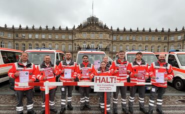 DRK fordert gleiche Rechte für Einsatzkräfte