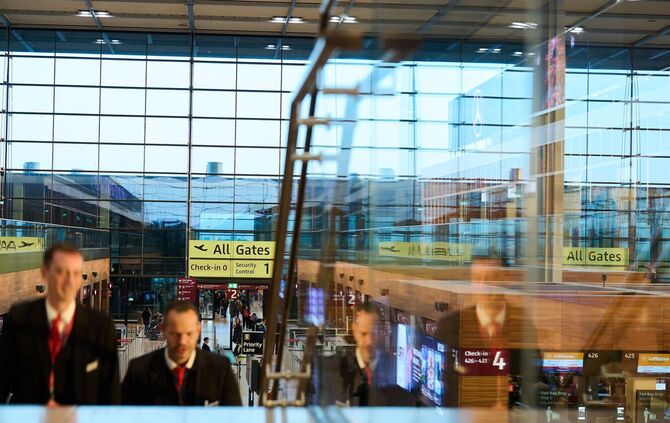 Nach dem Cyberangriff auf Flughäfen - BER in Berlin
