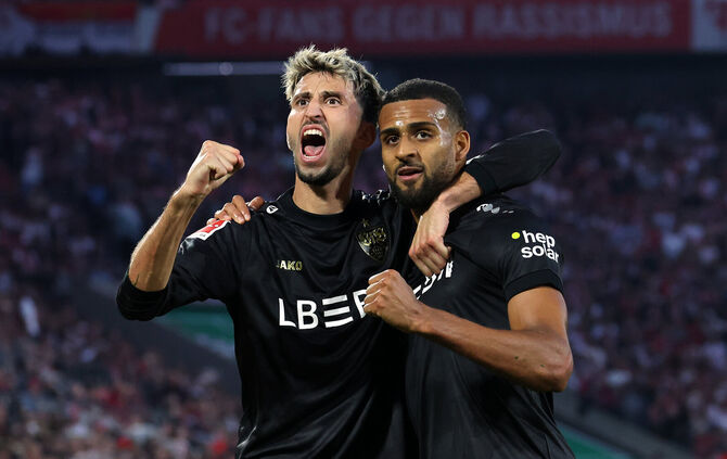 Fußball  1. FC Köln vs. VfB Stuttgart