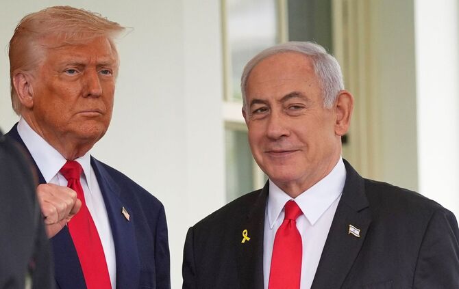 US-Präsident Donald Trump und Israels Ministerpräsident Netanjahu