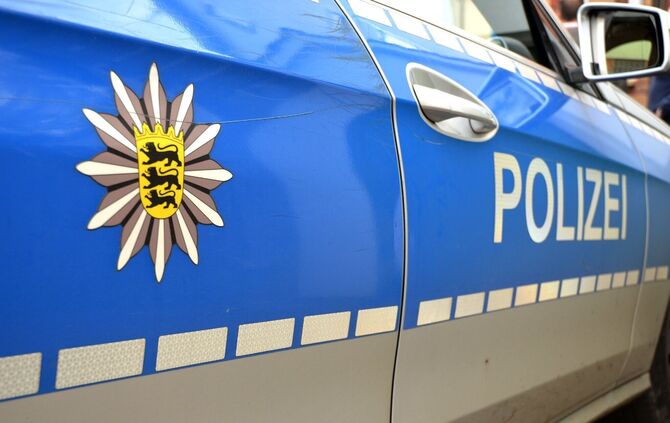 Blaulicht Polizei Polizeiauto Streifenwagen Polizei Symbol Symbolbild