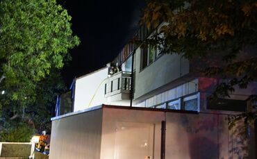 Hemmingen: Dachstuhlbrand eines Mehrfamilienhauses
