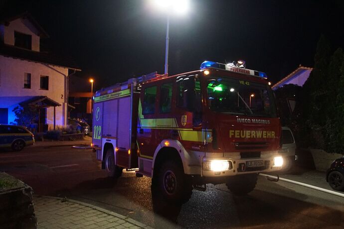 Hemmingen: Dachstuhlbrand eines Mehrfamilienhauses