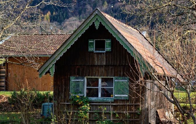Garten Gartenhütte