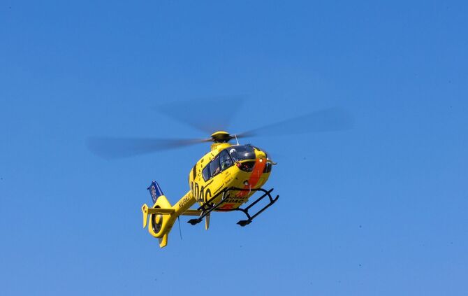 Rettungshubschrauber Symbolbild