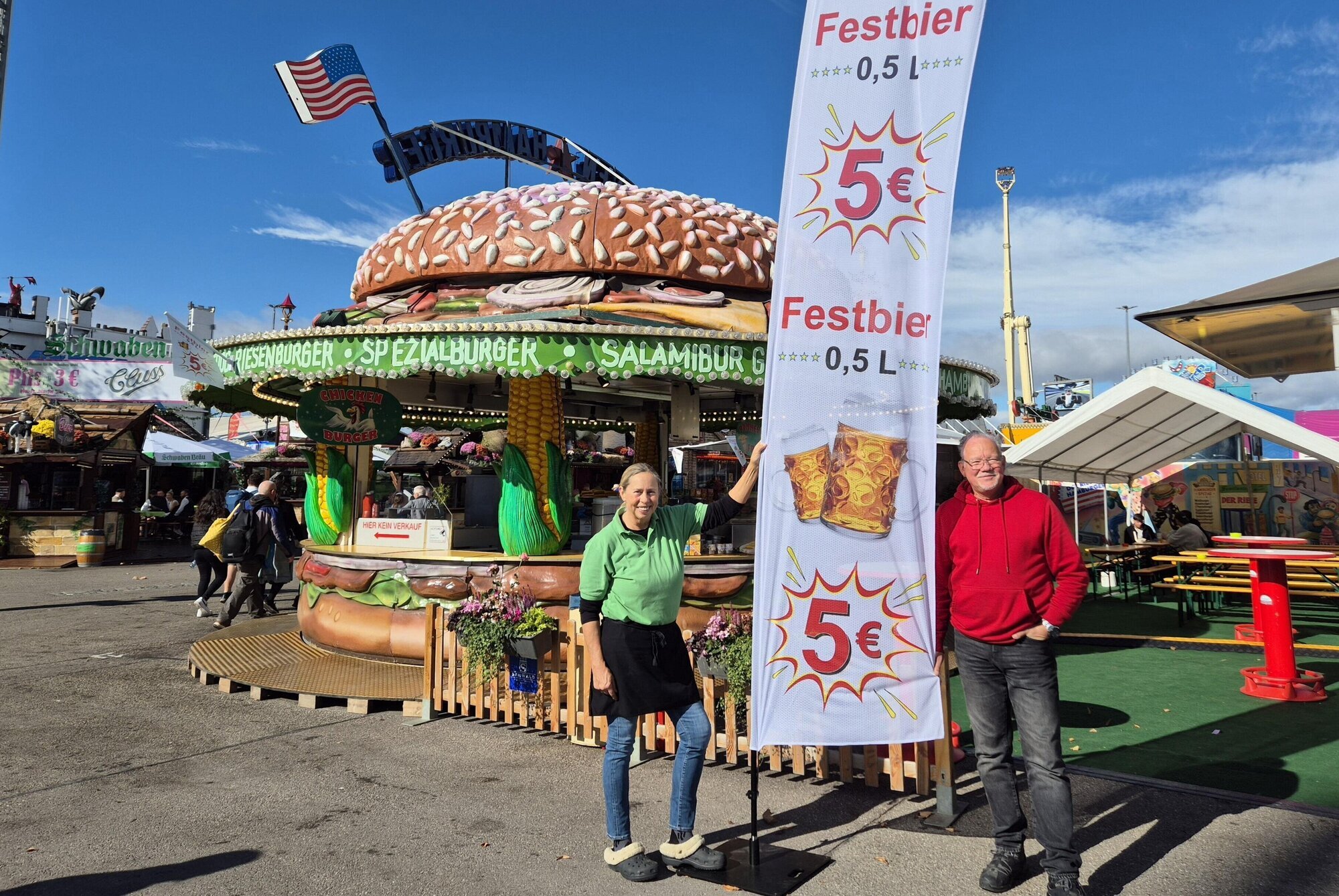 Wasen farewell with an unbeatable offer: Half a liter of festival beer for ...