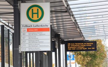 SSB Strassenbahn Bus Streik Fellbach VVS