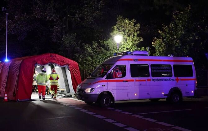 Warnung: Gaswolke über Aschaffenburg