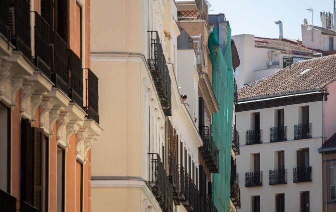 Gebäudeeinsturz in Madrid