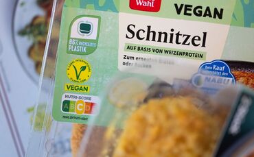 Veggie-Produkte - Veganes Schnitzel