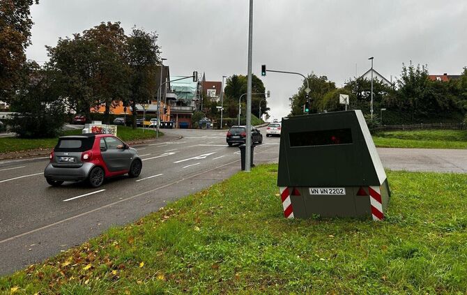 Blitzer Waiblingen Neustadt - 2