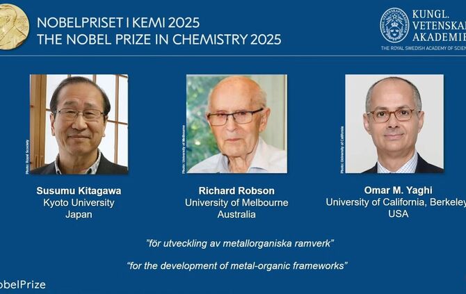 Nobelpreise 2025 - Chemie