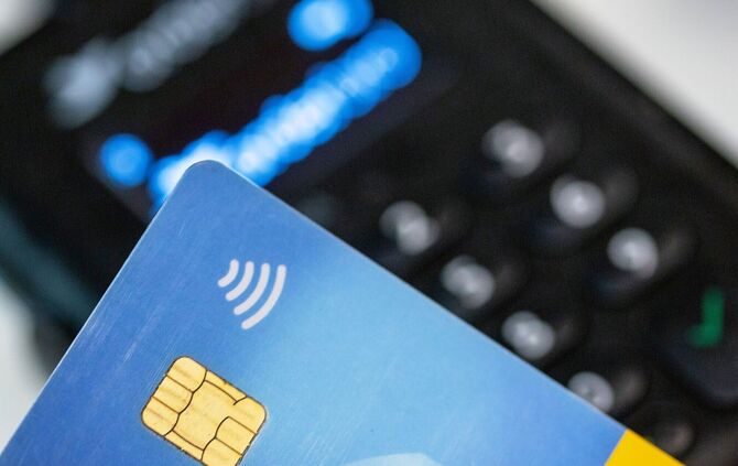 Einkäufe mit der Girocard