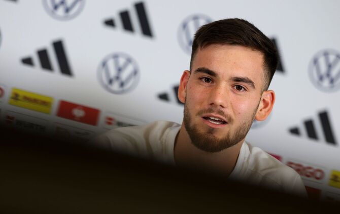 Fußball U21 Abschlusspressekonferenz