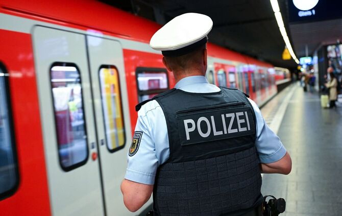 Bundespolizei am Münchner Hauptbhanhof