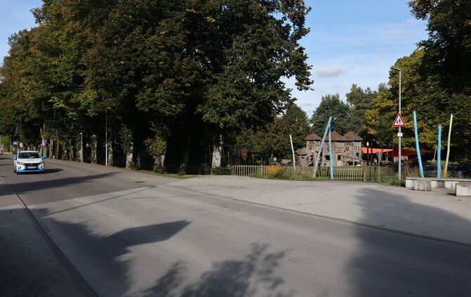 Ortseinfallstraße Schorndorfer Straße