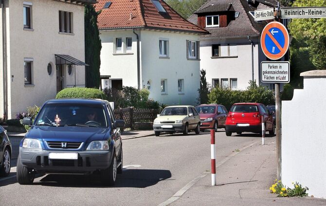 Verkehrsschild Waiblingen - 1