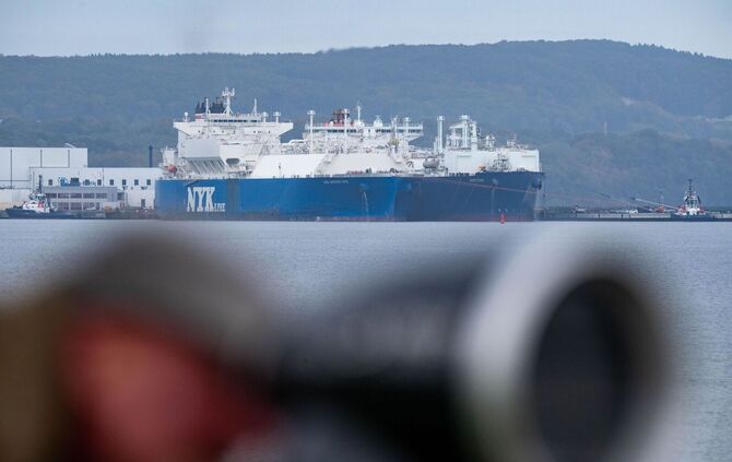 Entwicklung der LNG-Importe an der deutschen Küste