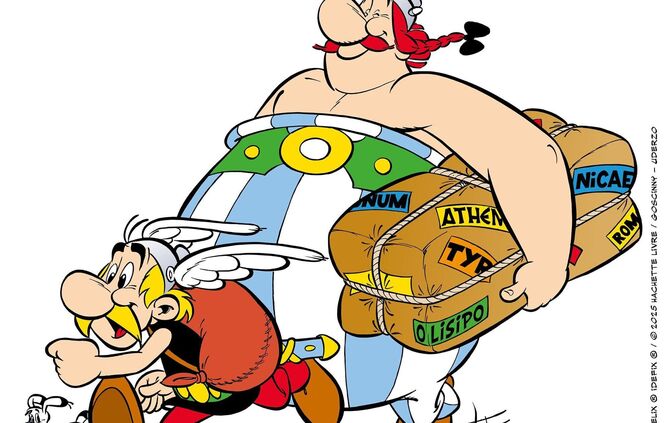 Asterix und Obelix reisen in neuem Comic nach Portugal