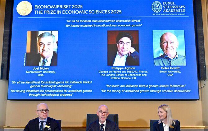 Wirtschaftsnobelpreis für Forschung zu nachhaltigem Wachstum