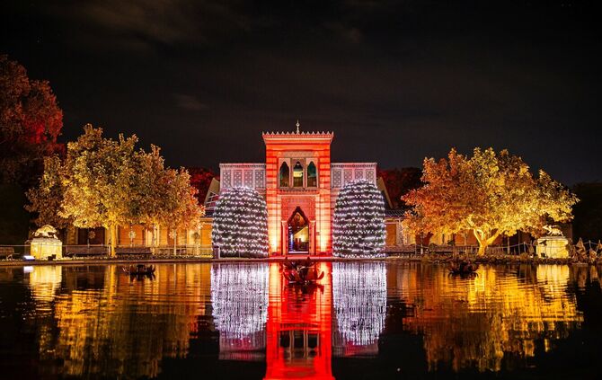 Christmas garden