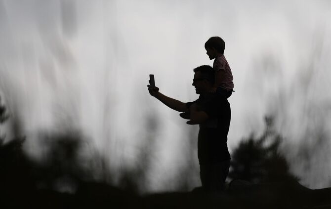 Vater und Sohn