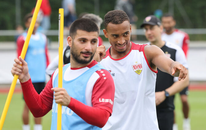 5 	VfB Stuttgart Trainingslager am Tegernsee