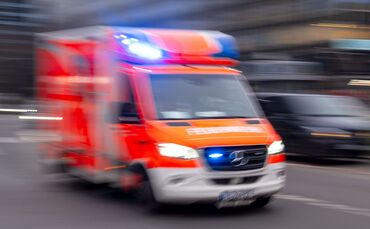 Krankenwagen im Einsatz