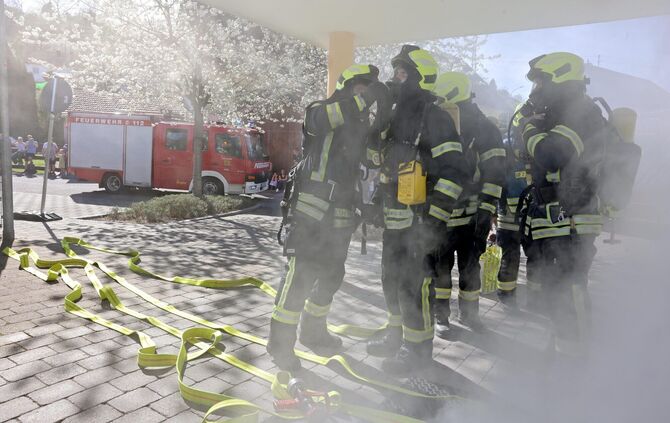 Feuerwehrübung