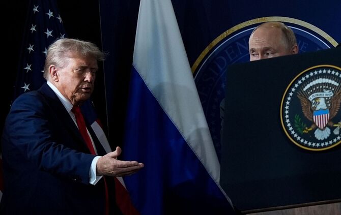 Treffen von Trump und Putin