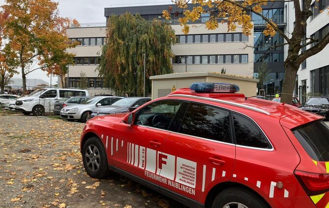 Feuerwehreinsatz Diakonie Waiblingen
