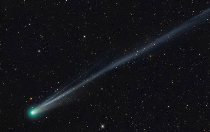 Komet «Lemmon» am Nachthimmel zu sehen