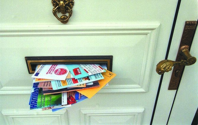 Gewinnpost  im Briefkasten