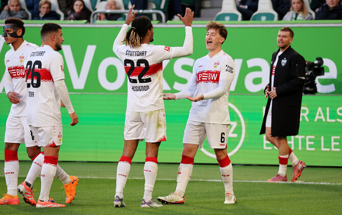 Fußball VfL Wolfsburg vs. VfB Stuttgart