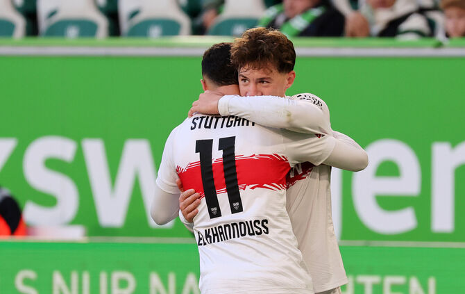 Fußball VfL Wolfsburg vs. VfB Stuttgart