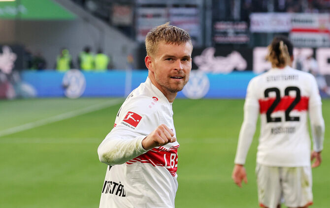 Fußball VfL Wolfsburg vs. VfB Stuttgart