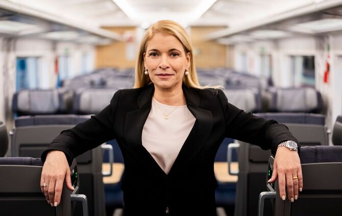 Premiere des neuen ICE L der Deutschen Bahn