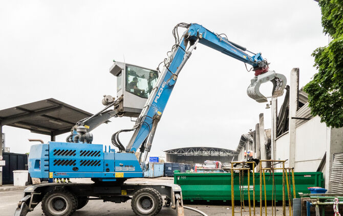 Tag 1 nach dem Großbrand bei ALBA - Bild 04_46