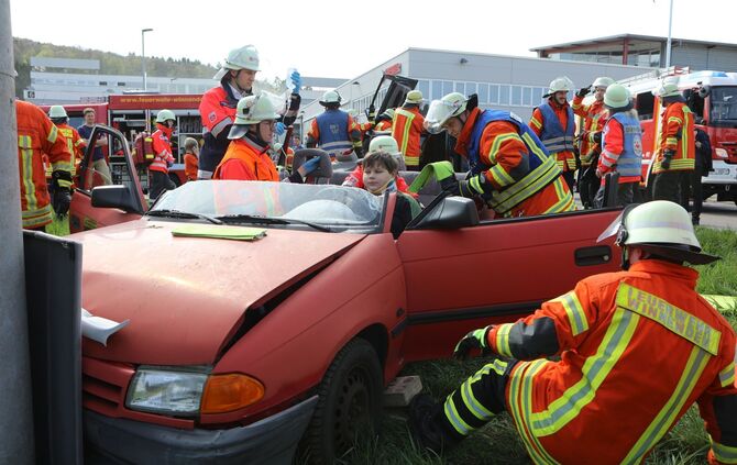 Feuerwehr Schauübung Birkmannsweiler_0