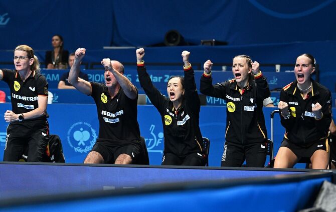 Tischtennis-EM: Finale Frauen