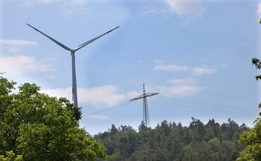 Windrad Energie Symbol Symbolfoto