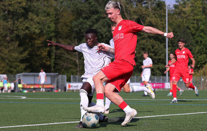 Fussball FV Löchgau vs. SSV Schwäbisch Hall