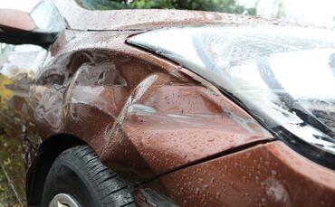 Blechschaden Blaulicht Unfall